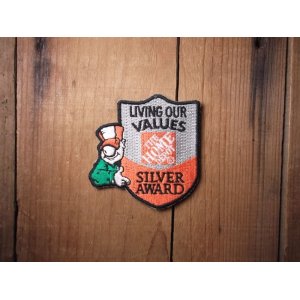 画像: ホームデポ（HOME　DEPOT）　ワッペン　SILVER